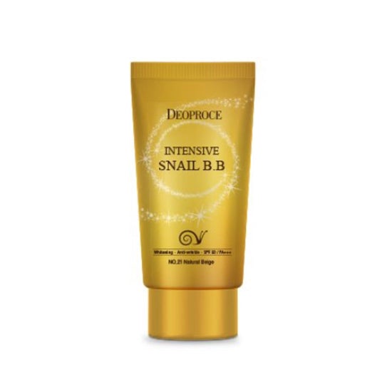 Deoproce Intensive Snail BB Cream No.21 Natural Beige SPF50+ PA+++ 50ml - LIPTAIL