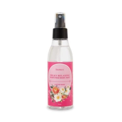 Deoproce Milky Relaxing Perfumed Body Mist Cotton Rose 150ml