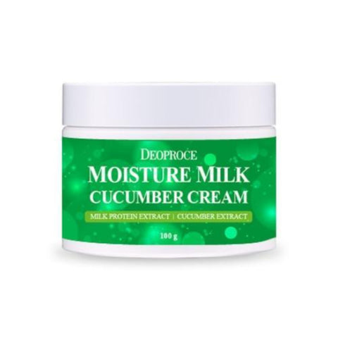 Deoproce Moisture Milk Cucumber Cream 100g
