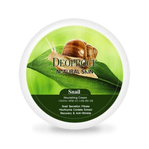 Deoproce Natural Skin Snail Nourishing Cream 100g