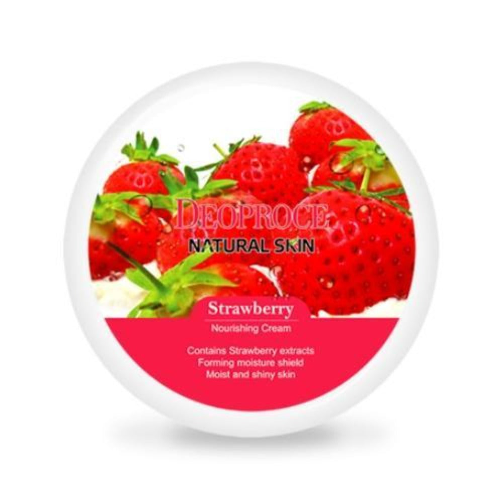 Deoproce Natural Skin Strawberry Nourishing Cream 100g