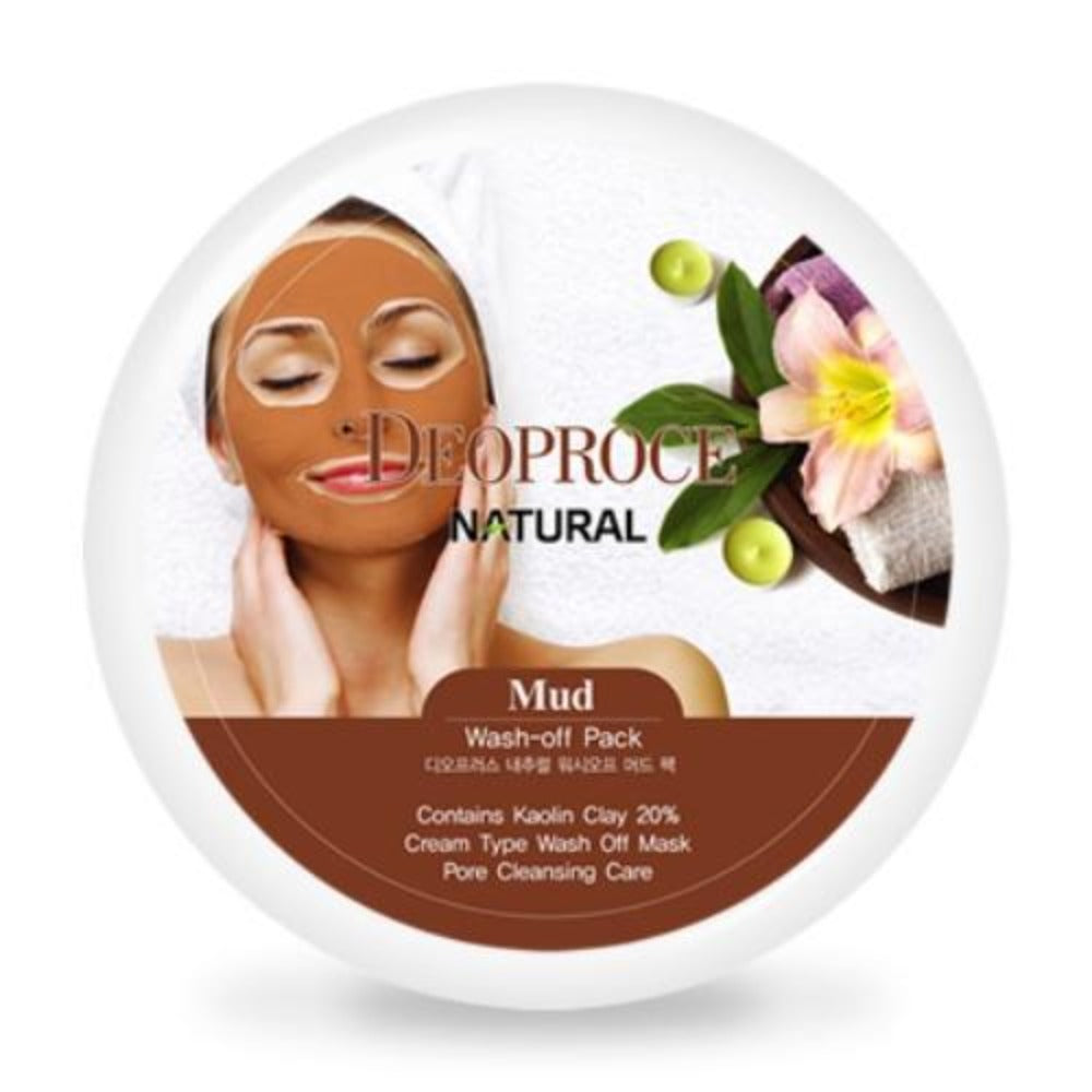 Deoproce Natural Wash Off Mud Pack 100g