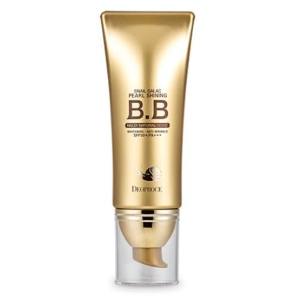 Deoproce Snail Galac-Tox Pearl Shining BB No.21 / No.23 SPF50+ PA+++ 40g - LIPTAIL