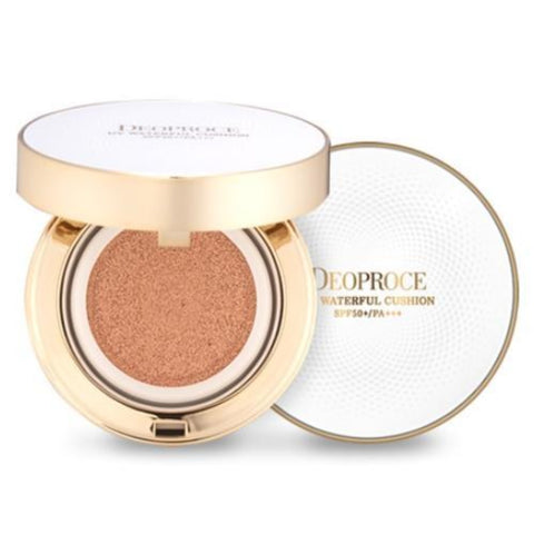 Deoproce UV Waterful Cushion No.23 Sand Beige SPF50+ PA+++ 14g + Refill