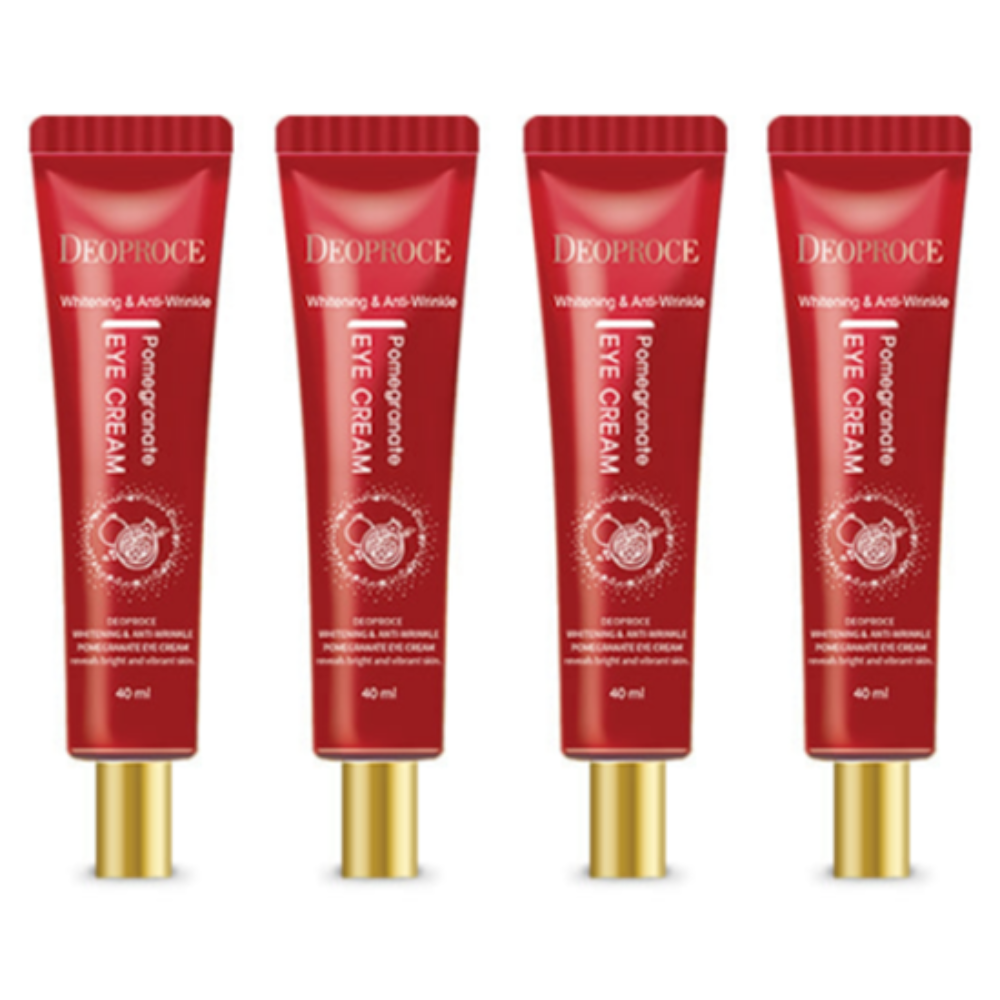 Deoproce Whitening and Anti-wrinkle Pomegranate Eye Cream 40ml*4Pcs