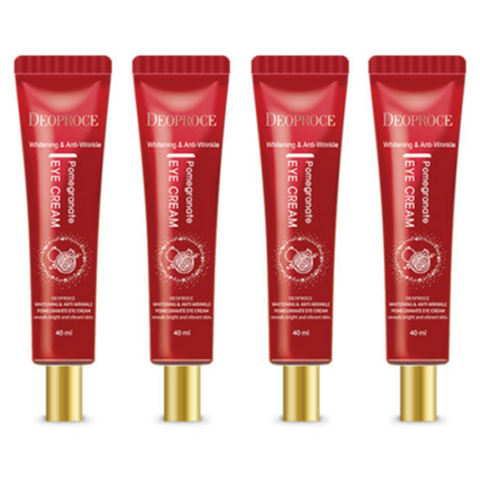 Deoproce Whitening and Anti-wrinkle Pomegranate Eye Cream 40ml*4Pcs