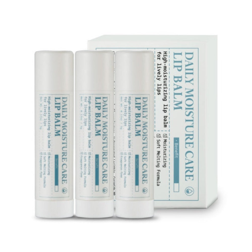 Dr.Banggiwon Daily Moisture Care Lip Balm 5g*3Pcs