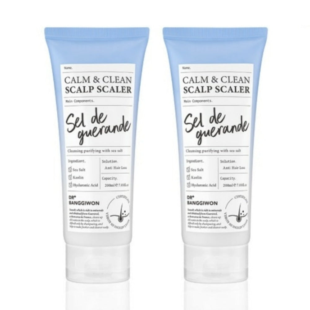 Dr.Banggiwon Sea Salt Calm & Clean Scalp Scaler 200ml*2Pcs