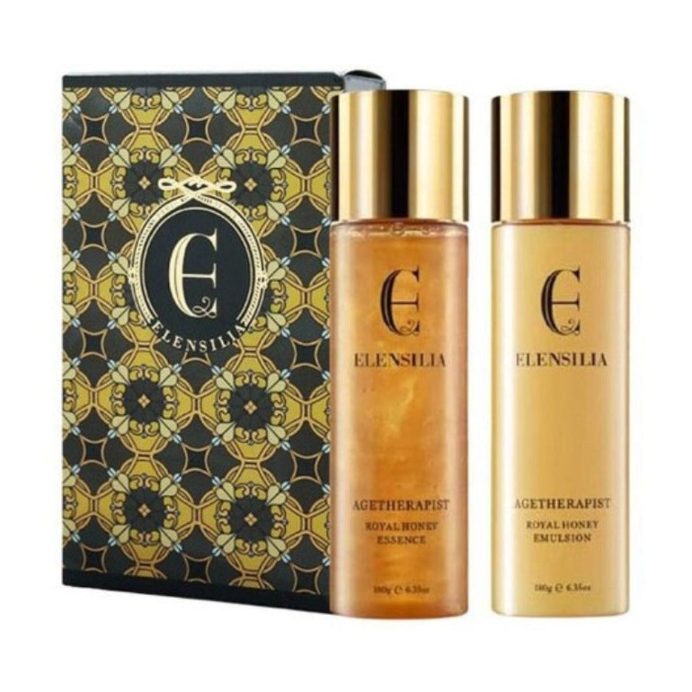 Elensilia Agetherapist Royal Honey Essence Emulsion 2 Pieces Skin Care Set