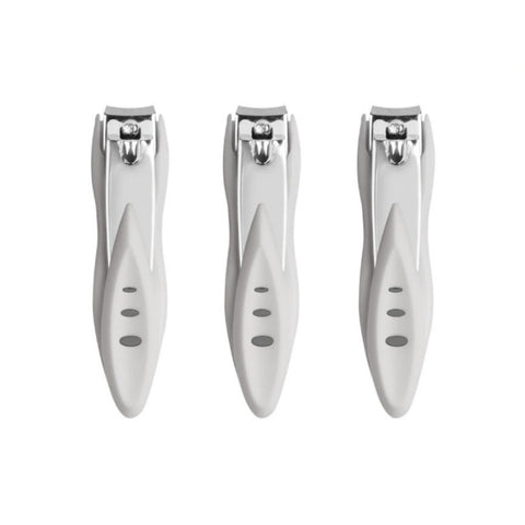 Elisix Random Color No-mes Small Nail Clippers 3 Pieces Set Made in Korea