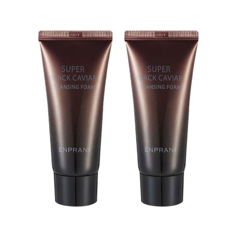 Enprani Super Black Caviar Cleansing Foam 150ml*2Pcs