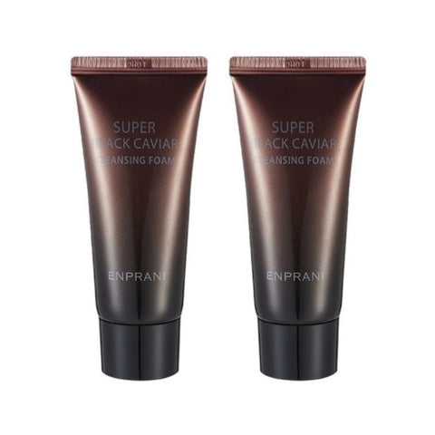 Enprani Super Black Caviar Cleansing Foam 150ml*2Pcs