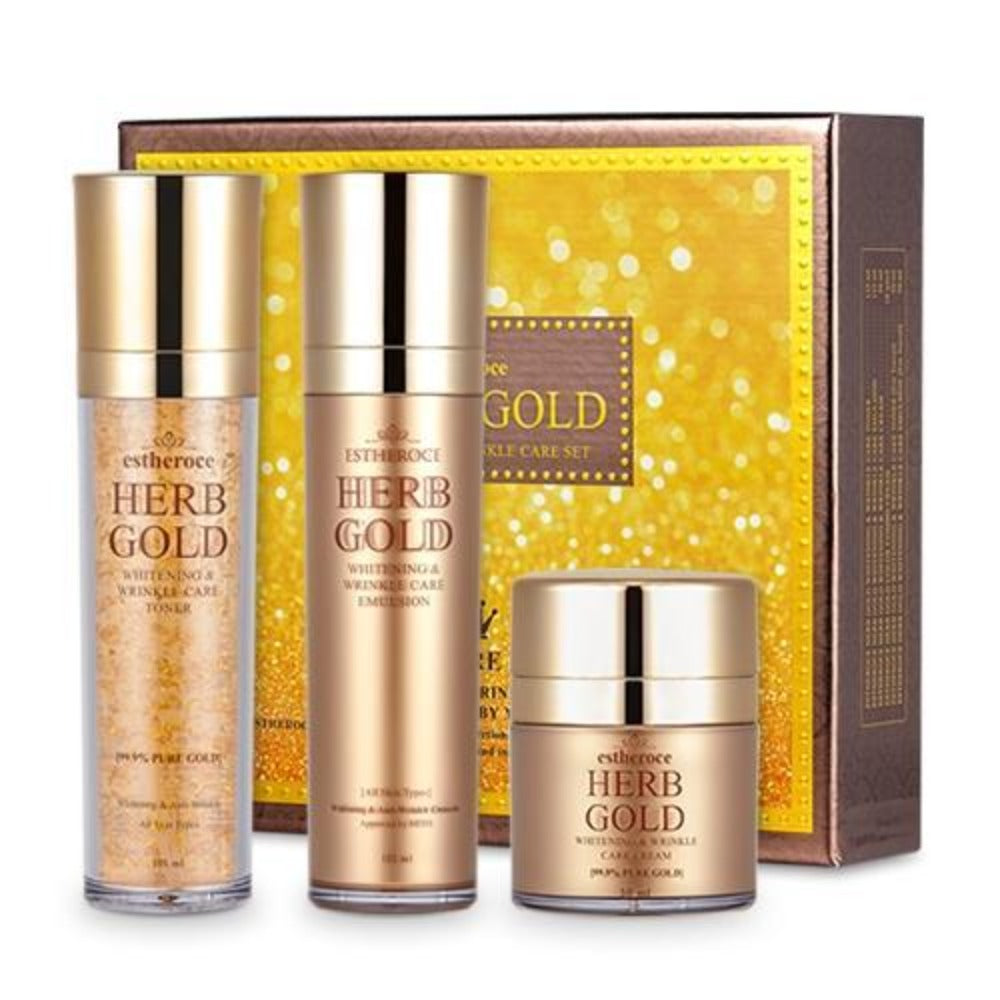 Estheroce Herb Gold Whitening&Wrinkle Care SetEstheroce Herb Gold Whitening & Wrinkle Care Set
