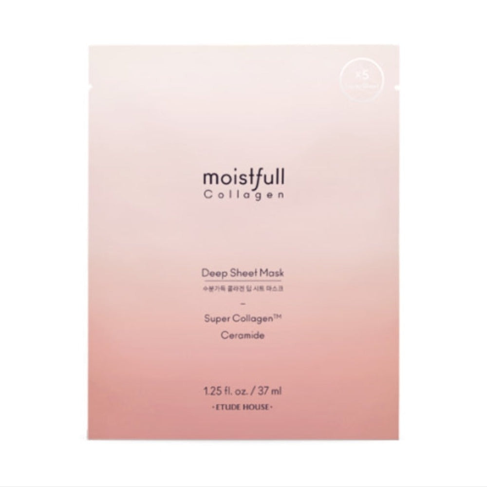 Etude House Moistfull Collagen Deep Sheet Mask 25ml*5ea