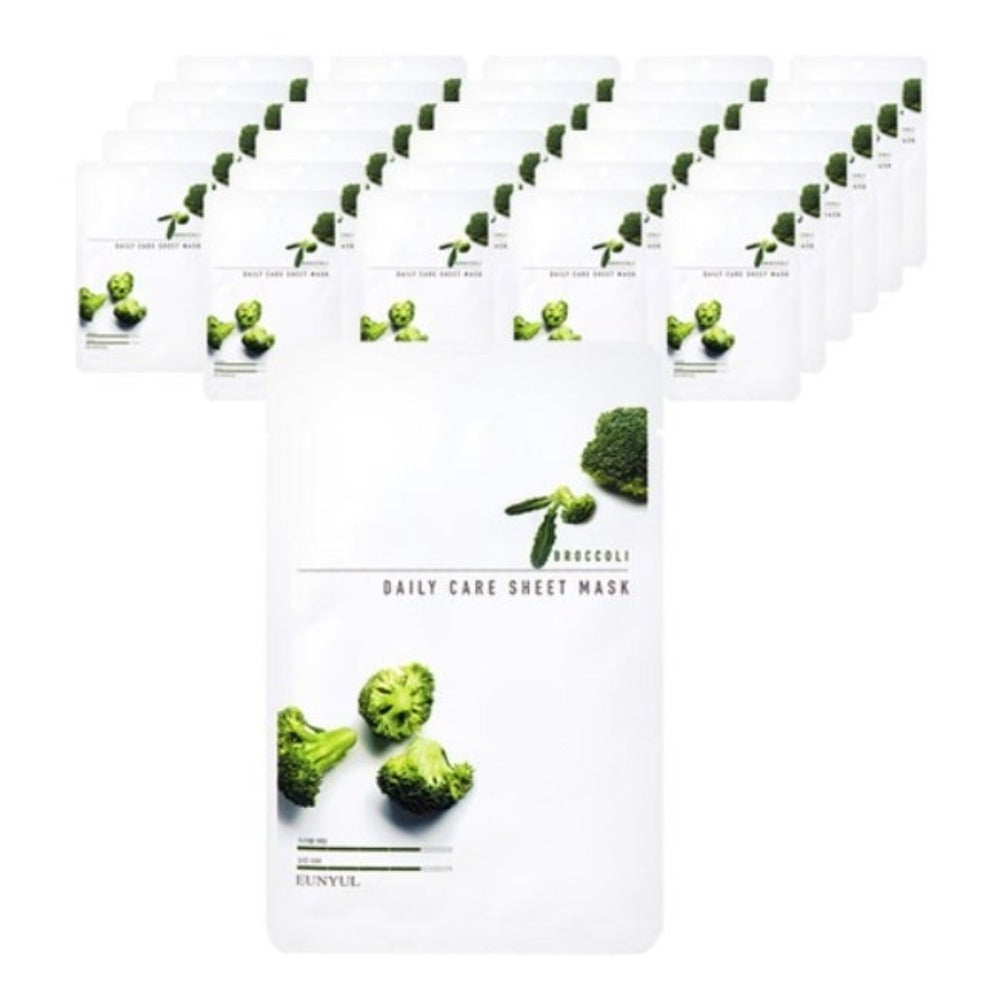 Eunyul Broccoli Daily Care Sheet Mask 22ml*30ea