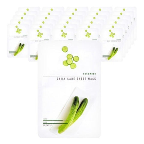 Eunyul Cucumber Daily Care Sheet Mask 22ml*30ea