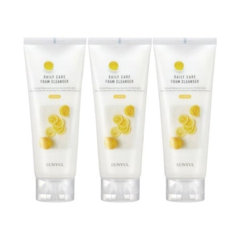 Eunyul Daily Care Foam Cleanser Lemon 150ml*3Pcs