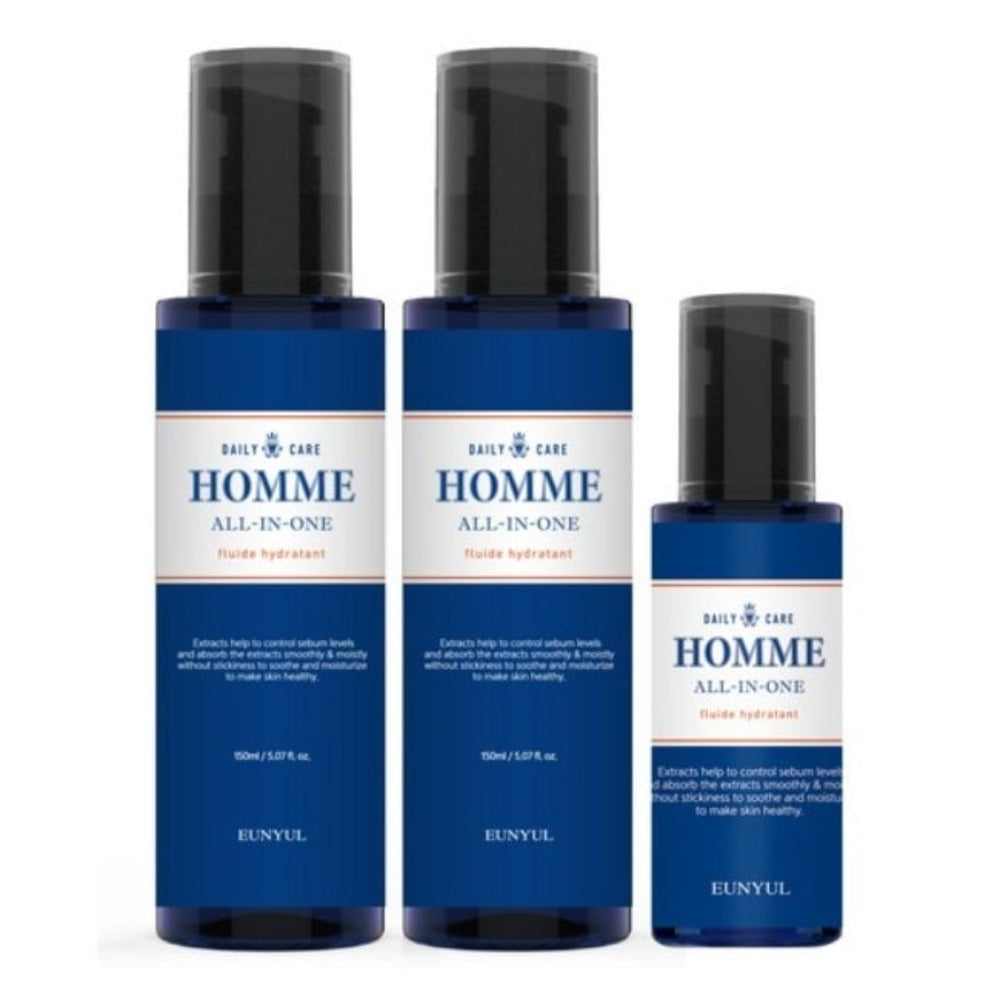 Eunyul Daily Care Homme All-In-One 150ml*2Pcs + 50ml