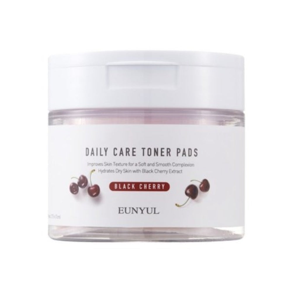 Eunyul Daily Care Toner Pads Black Cherry for Dry Skin 150g 70ea