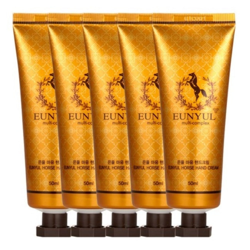 Eunyul Horse Oil Hand Cream 50ml*5Pcs