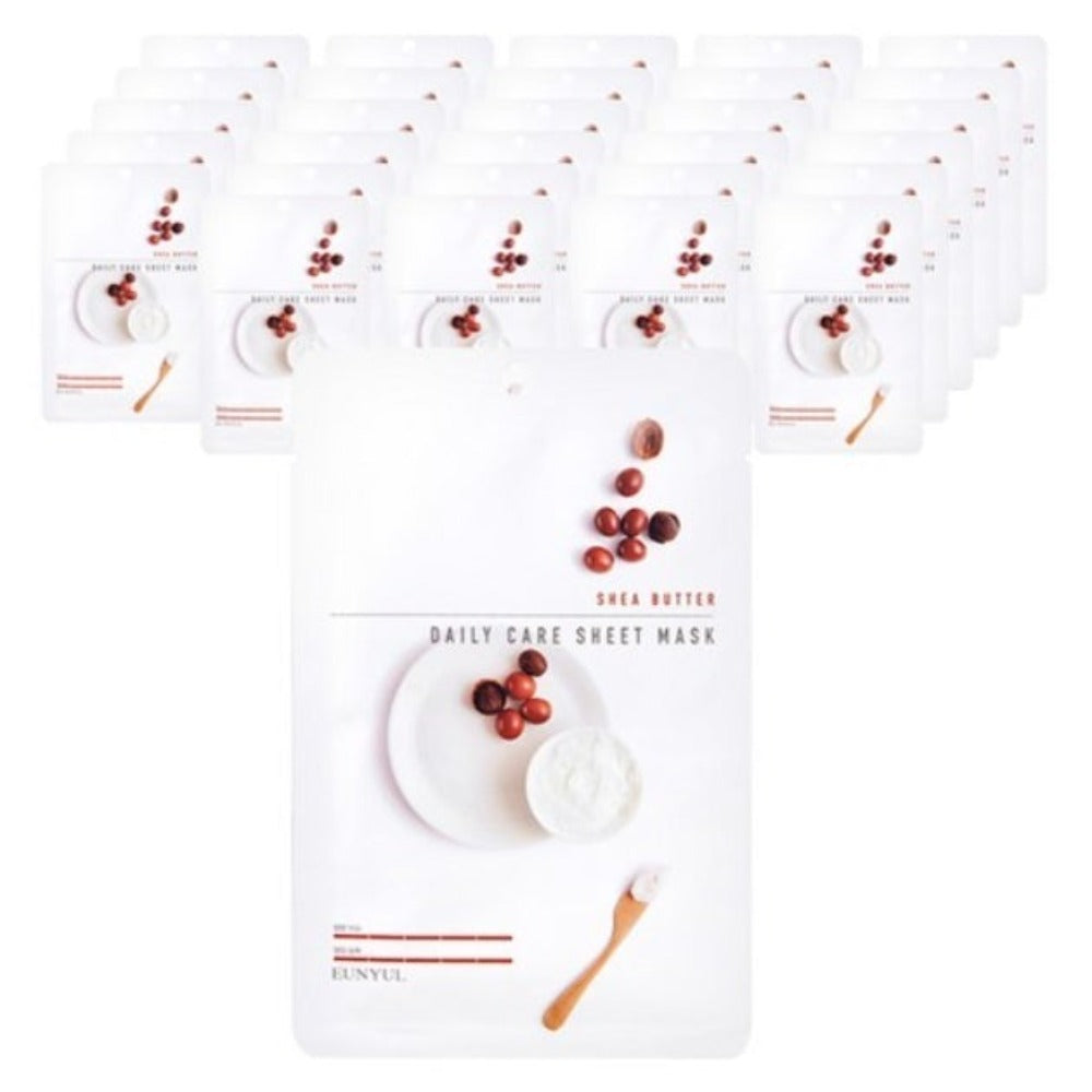 Eunyul Shea Butter Daily Care Sheet Mask 22ml*30ea