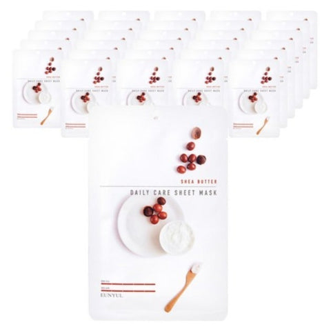 Eunyul Shea Butter Daily Care Sheet Mask 22ml*30ea