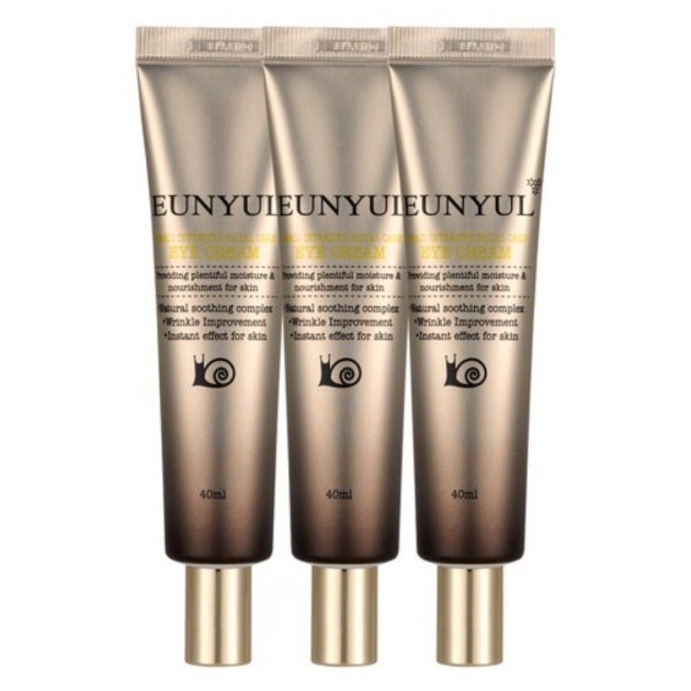 Eunyul Snail Intensive Facial Care Eye Cream 40g*3Pcs