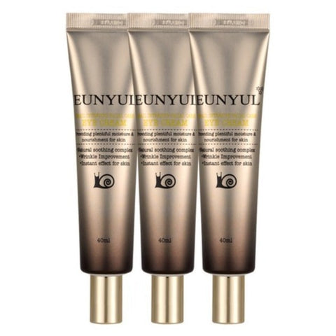 Eunyul Snail Intensive Facial Care Eye Cream 40g*3Pcs
