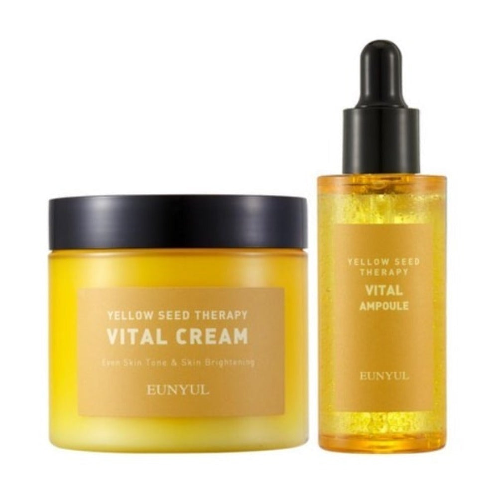 Eunyul Yellow Seed Therapy Vital Cream + Ampoule Set