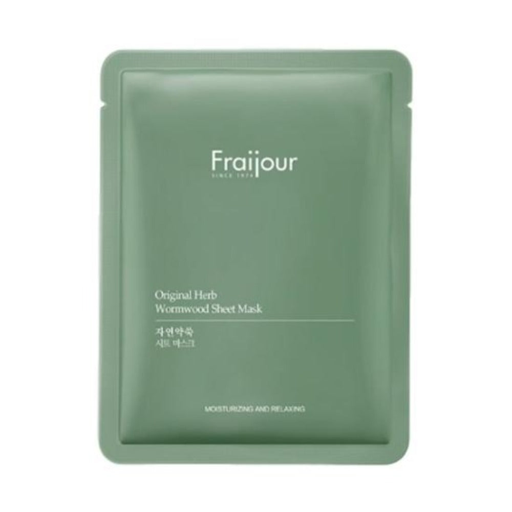 Fraijour Original Herb Wornwood Sheet Mask 23ml*10ea