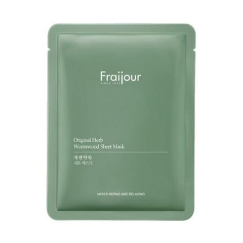 Fraijour Original Herb Wornwood Sheet Mask 23ml*10ea