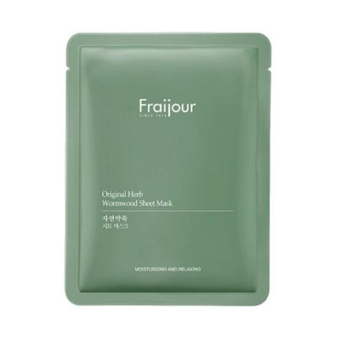 Fraijour Original Herb Wornwood Sheet Mask 23ml*5ea