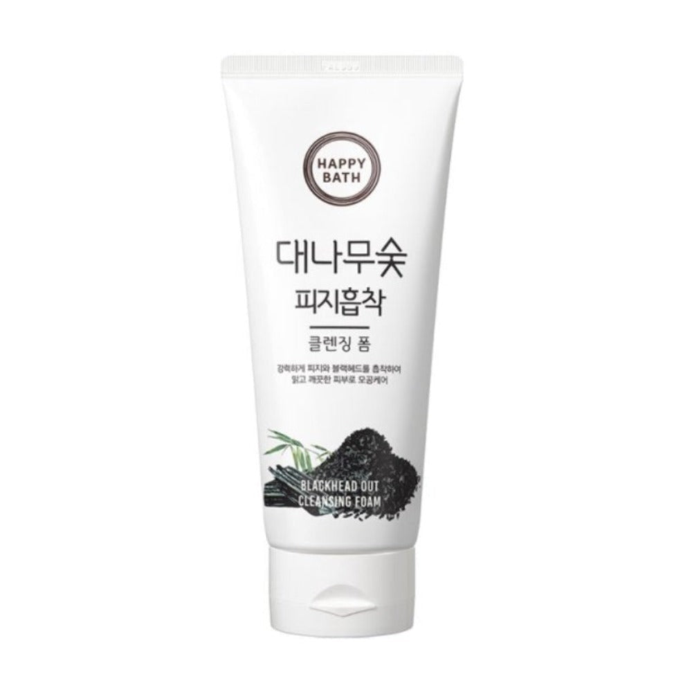 Happy Bath Bamboo Charcoal Cleansing Foam 200g