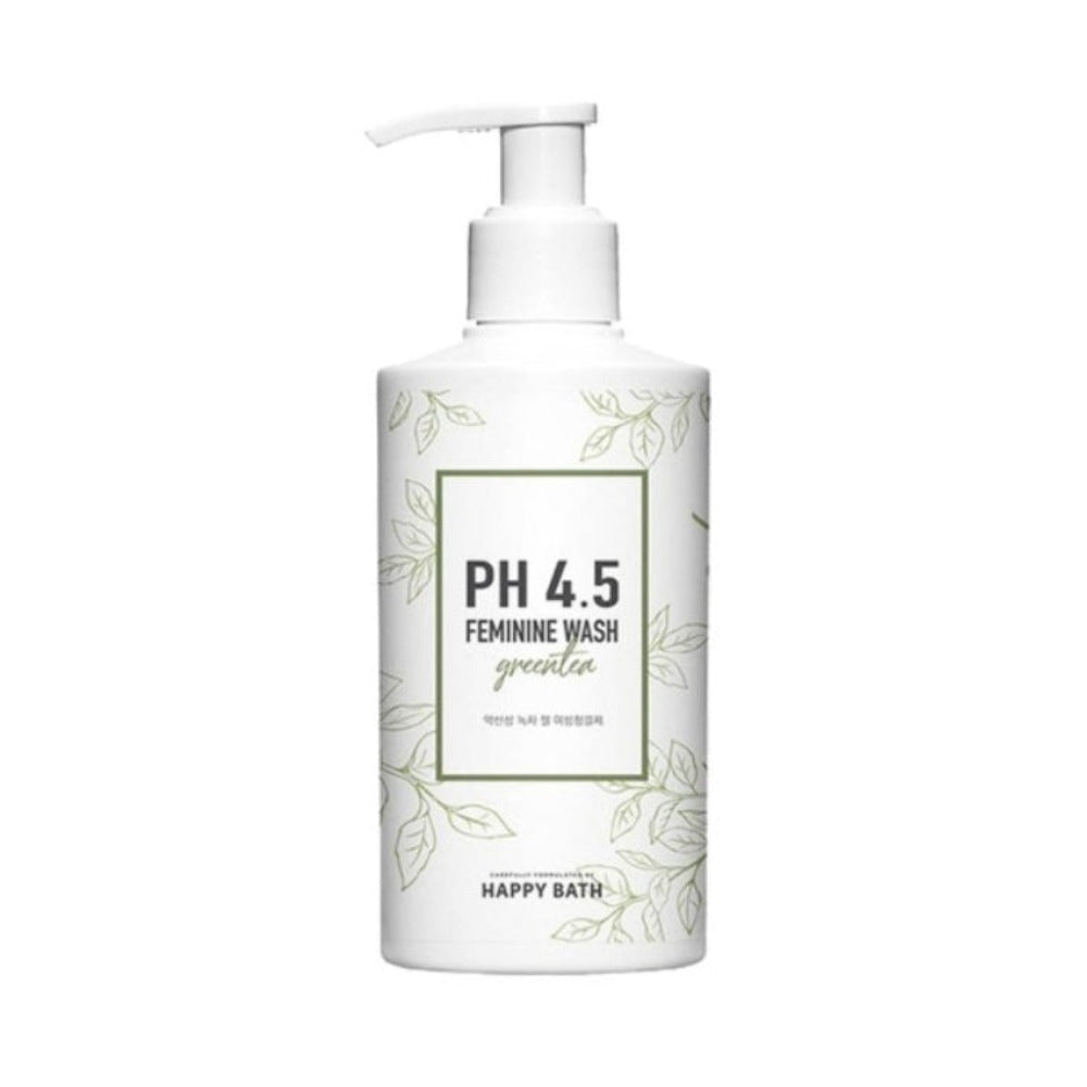 Happy Bath PH4.5 Weak Acid Greentea Gel Type Feminine Wash 250g