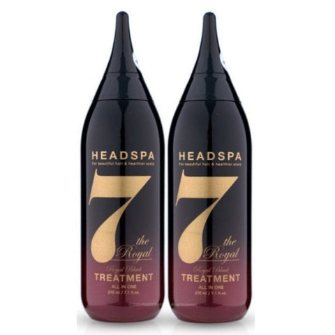 Headspa7 Royal Black Limited Edition Hair Treatment 210ml*2Pcs