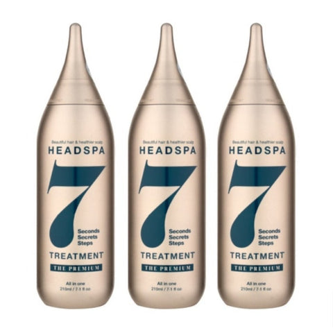 Headspa7 The Premium Hair Treatment for Hair Loss Symptoms 210ml*3Pcs