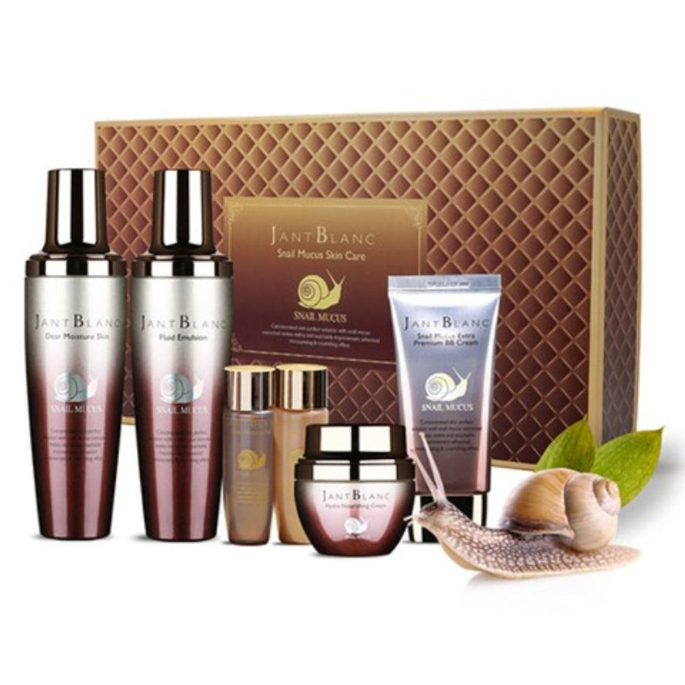 Jant Blanc Snail Mucus Skin Care 4 Pieces Set