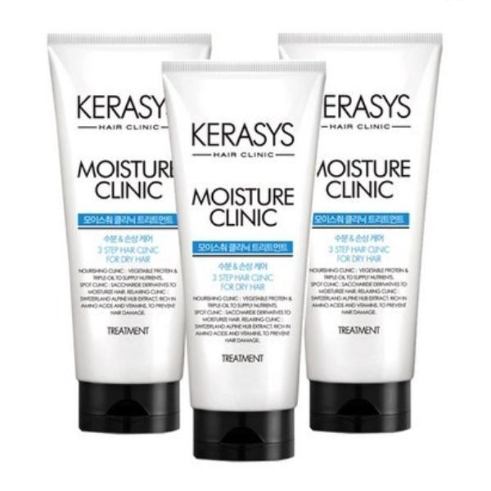 Kerasys Moisture Clinic Treatment 300ml*3Pcs