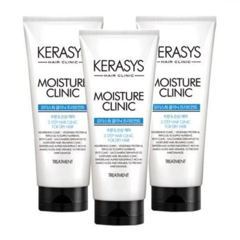 Kerasys Moisture Clinic Treatment 300ml*3Pcs