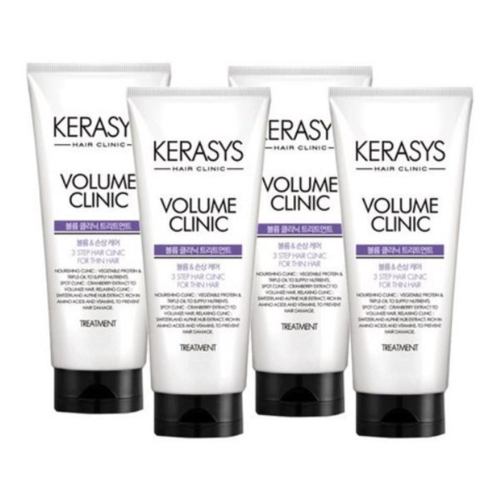 Kerasys Volume Clinic Treatment 300ml*4Pcs