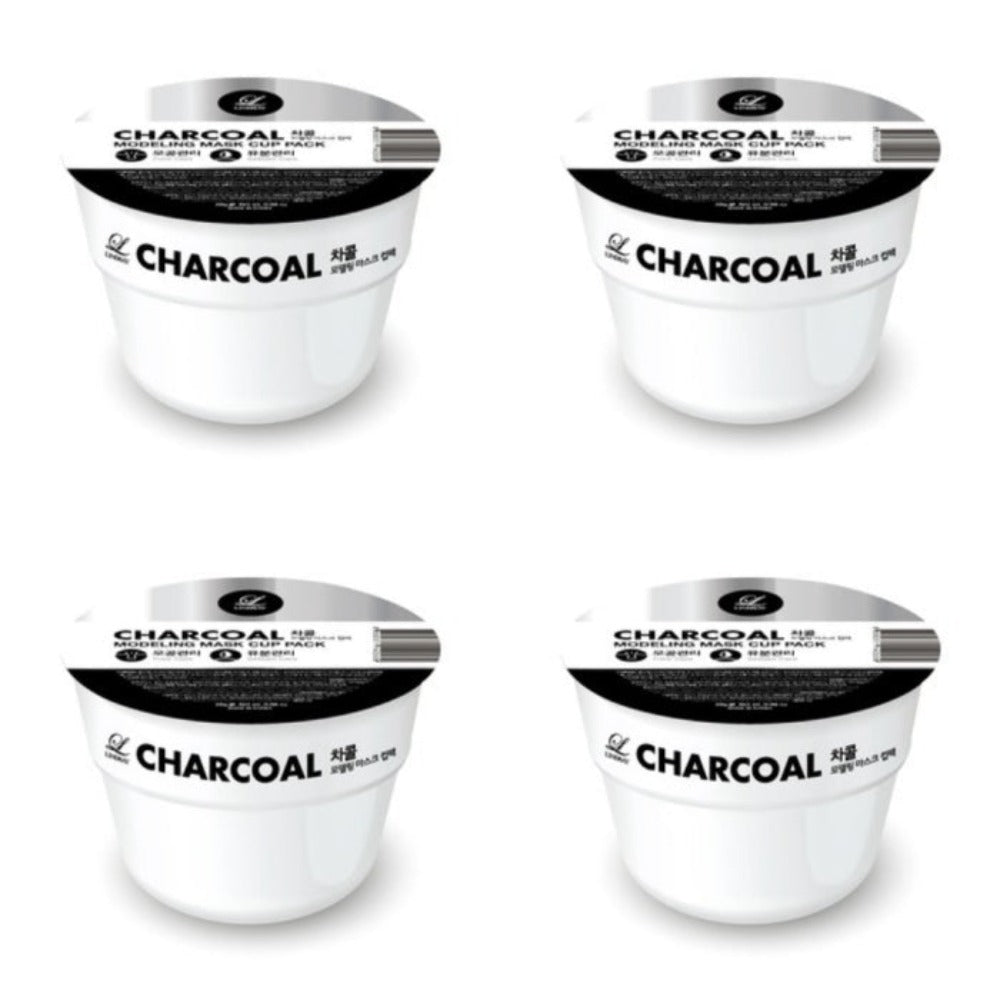 Lindsay Charcoal Modeling Mask Cup Pack 28g*4Pcs