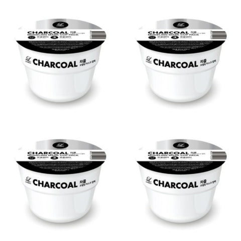 Lindsay Charcoal Modeling Mask Cup Pack 28g*4Pcs