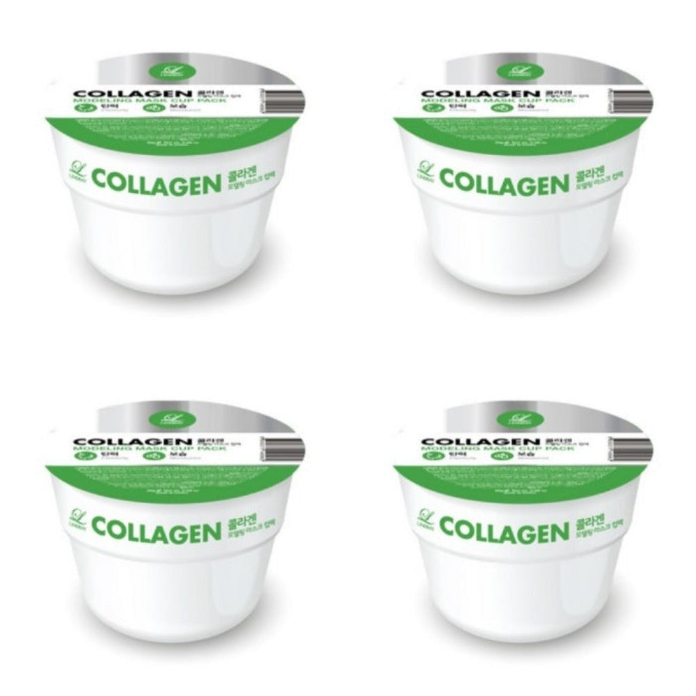 Lindsay Collagen Modeling Mask Cup Pack 28g*4Pcs