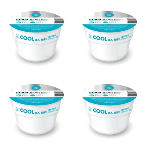 Lindsay Cool Tea Tree Modeling Mask Cup Pack 28g*4Pcs