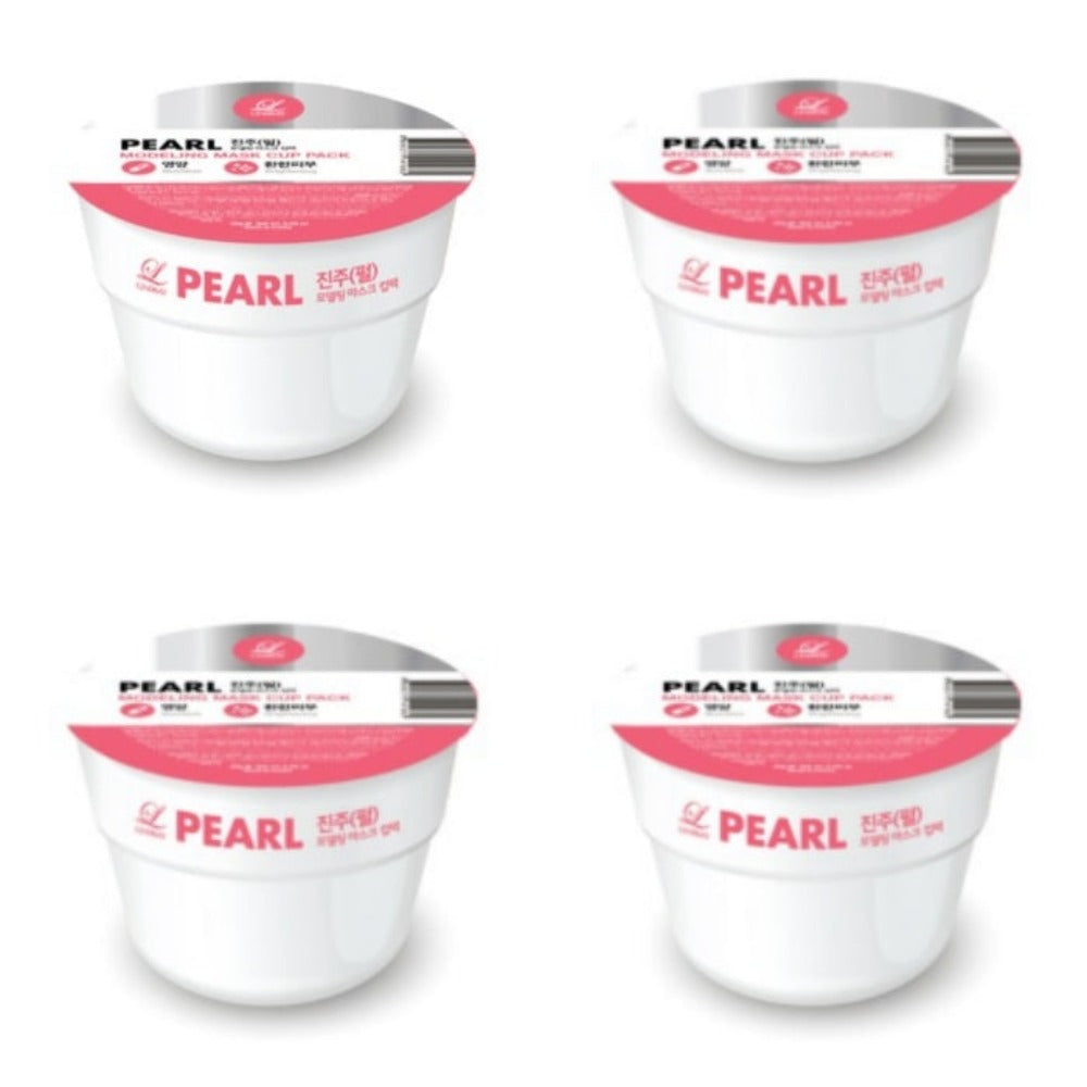 Lindsay Pearl Modeling Mask Cup Pack 28g*4Pcs