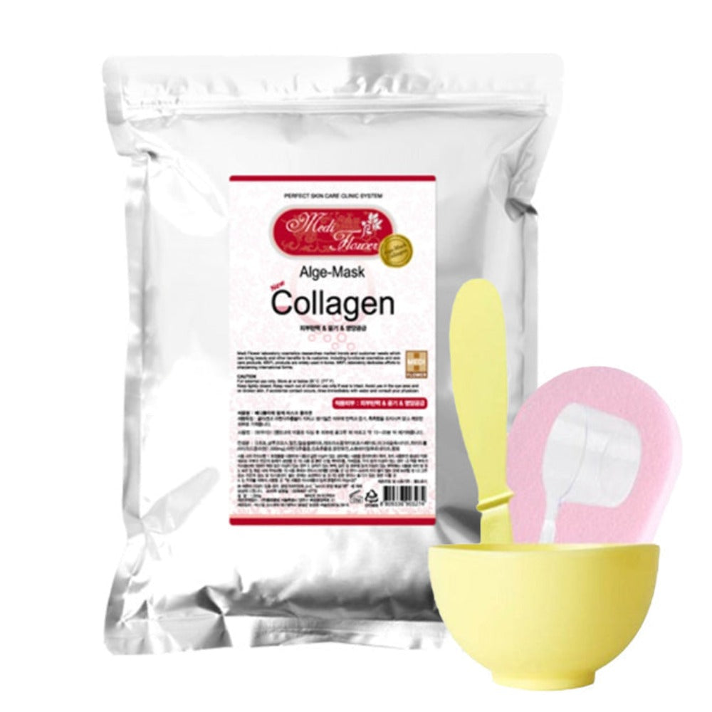 Medi Flower Alge-Mask Modeling Pack Collagen 1kg + Tools Set