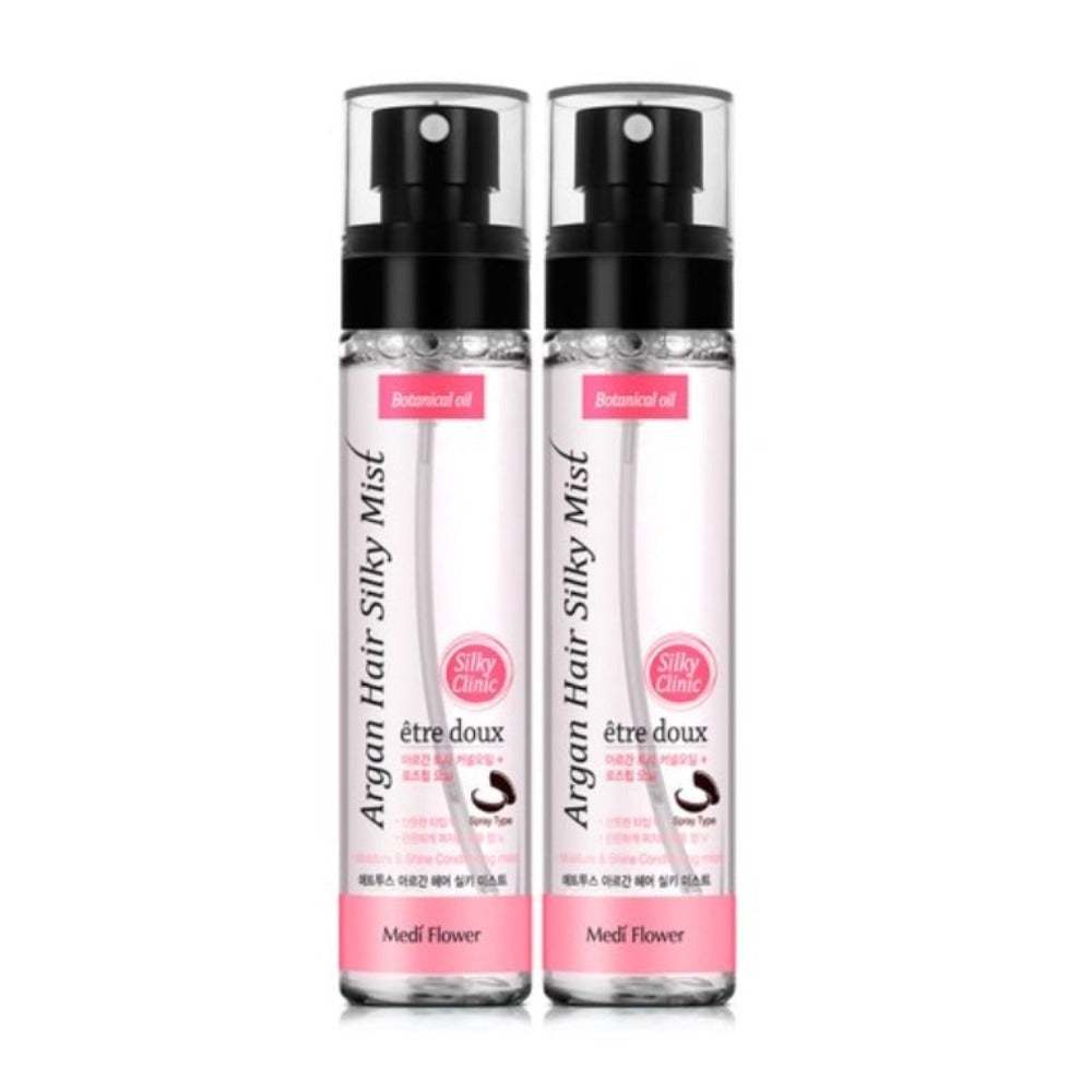Medi Flower Argan Hair Silky Mist 100ml*2Pcs