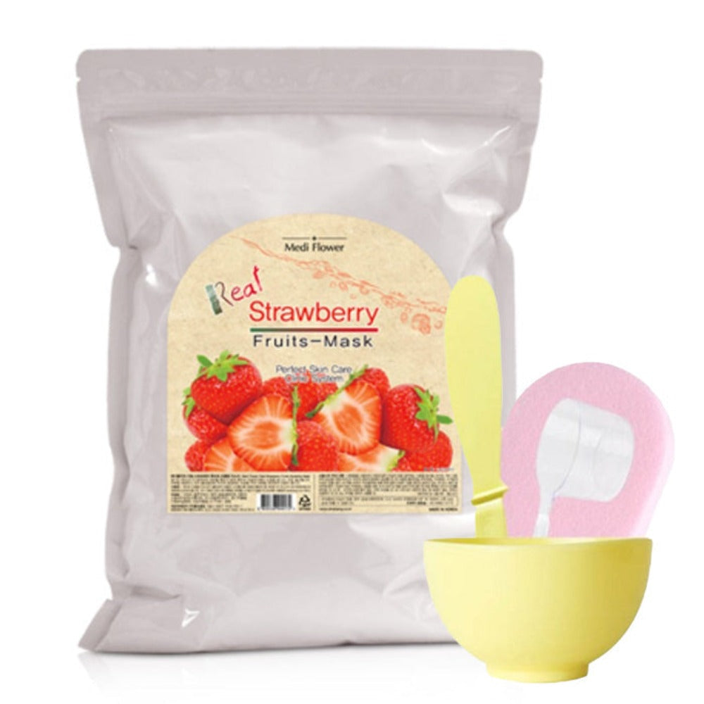 Medi Flower Real Strawberry Modeling Pack 1kg + Tools Set
