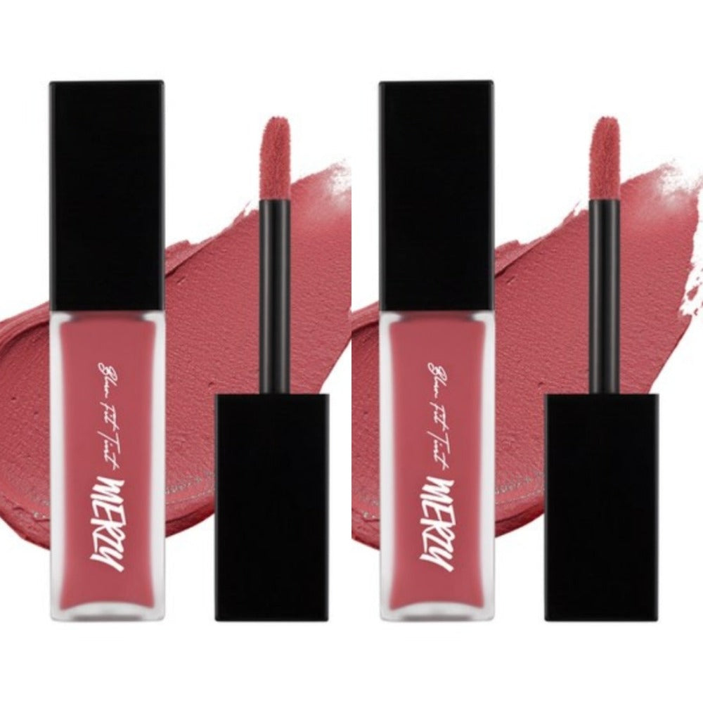 Merzy Blurfit Tint BT6. Amusing Pink 7.2g*2Pcs