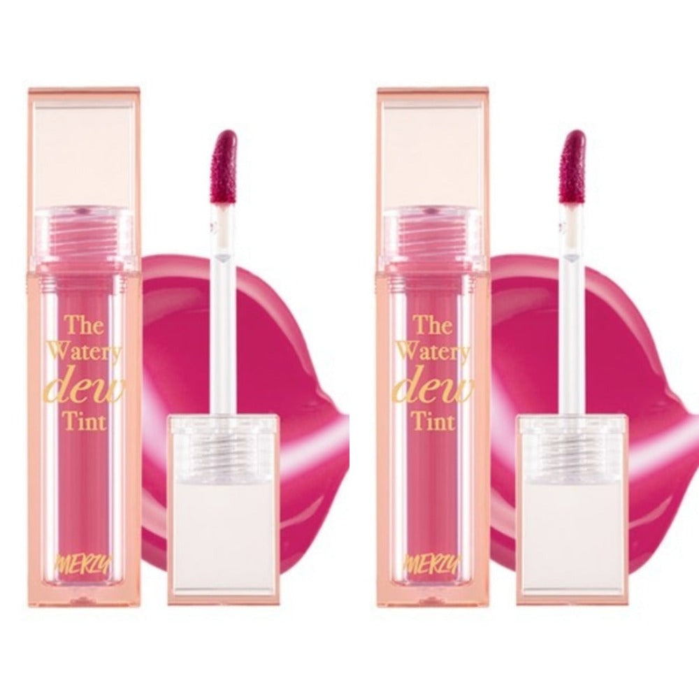 Merzy The Watery Dew Lip Tint WD3. Pink Haze 4g*2Pcs – LIPTAIL